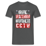 ONE NATION UNDER CCTV T-Shirt - charcoal grey