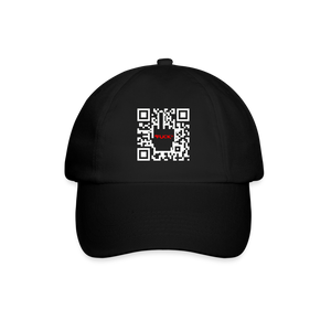 #FuckU QR Baseball Cap - black/black