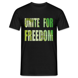 UNITE FOR FREEDOM - T-Shirt - black