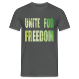 UNITE FOR FREEDOM - T-Shirt - charcoal grey