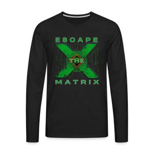 Escape the Matrix 2024 Official Longsleeve Shirt - black