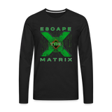 Escape the Matrix 2024 Official Longsleeve Shirt - black