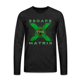 Escape the Matrix 2024 Official Longsleeve Shirt - charcoal grey