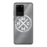 HCWW Back Printed Black Soft Phone Case