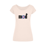 Mod Wide Neck Womens T-Shirt XS-5XL