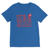 IT'S A SIN - THE 80'S REVISITED Premium V-Neck T-Shirt