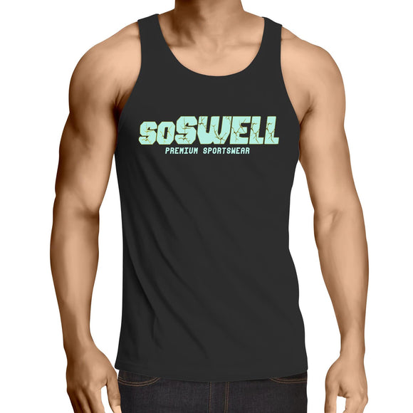 soSWELL - Premium Sportswear  - Mens Singlet Top - Made In Australia