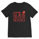 IT'S A SIN - THE 80'S REVISITED Premium V-Neck T-Shirt