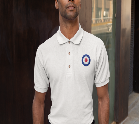 Men's Antigua Heather Black Chicago Cubs par Polo Size: Small