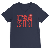 IT'S A SIN - THE 80'S REVISITED Premium V-Neck T-Shirt