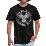 FREE YOUR MIND - TURN OFF THE TV!  T-Shirt - black