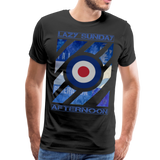1960's Mod Lazy Sunday T-Shirt - black