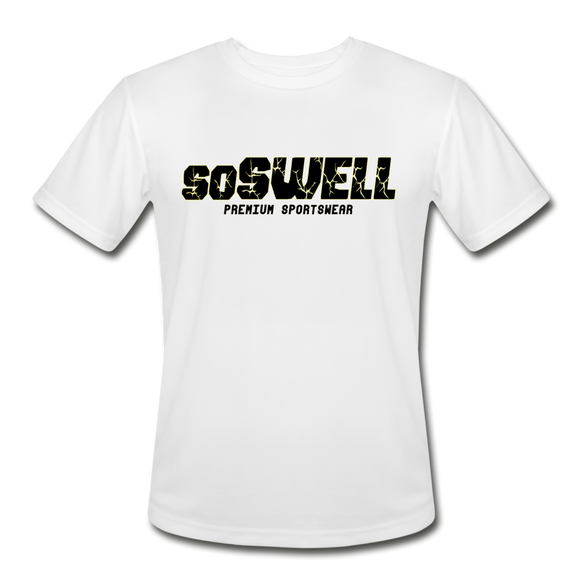 SoSwell Premium Sportswear Men’s Performance T-Shirt - white