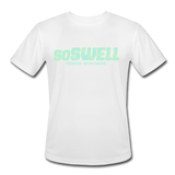 soSWELL Men’s Moisture Wicking Performance T-Shirt - white