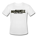 soSWELL -Men’s Moisture Wicking Performance T-Shirt - white