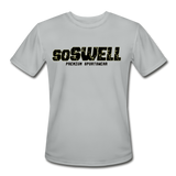 soSWELL -Men’s Moisture Wicking Performance T-Shirt - silver