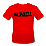 soSWELL -Men’s Moisture Wicking Performance T-Shirt - red