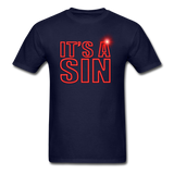 IT'S A SIN - THE 80'S REVISITED -Unisex Classic T-Shirt - navy