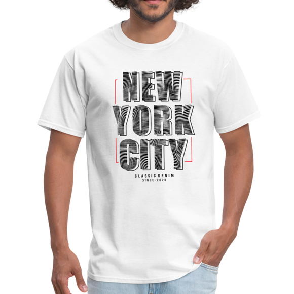 New York City -Unisex Classic T-Shirt - white