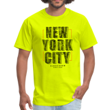 New York City -Unisex Classic T-Shirt - safety green