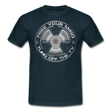 FREE YOUR MIND - TURN OFF THE TV!  T-Shirt - From EU - navy