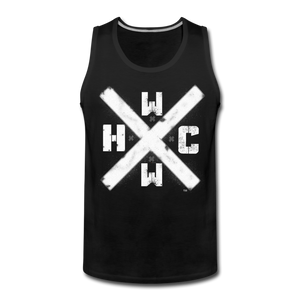 HCWW X Swords Official Men’s Premium Tank Top - black