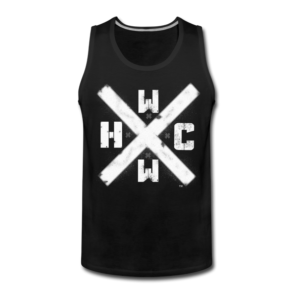 HCWW X Swords Official Men’s Premium Tank Top - black