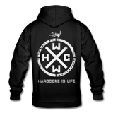 HCWW-Hardcore Is Life - Double Sided Hoodie - black