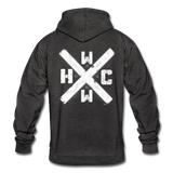 HCWW X Swords Original Double Side Hoodie - charcoal grey