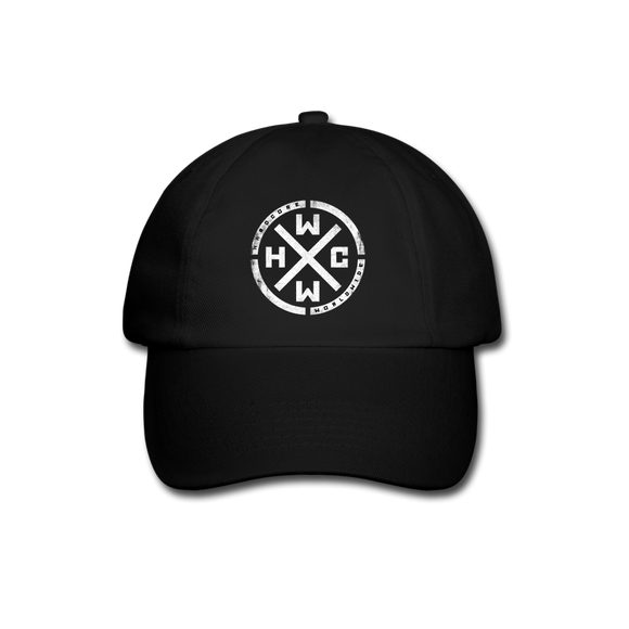 HCWW- Official Logo Baseball Cap - black/black