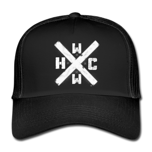 HCWW XSWORDS -Trucker Cap - black/black