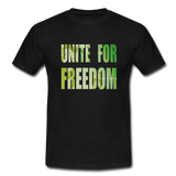 UNITE FOR FREEDOM - T-Shirt - black