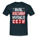 ONE NATION UNDER CCTV T-Shirt - navy