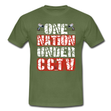 ONE NATION UNDER CCTV T-Shirt - military green