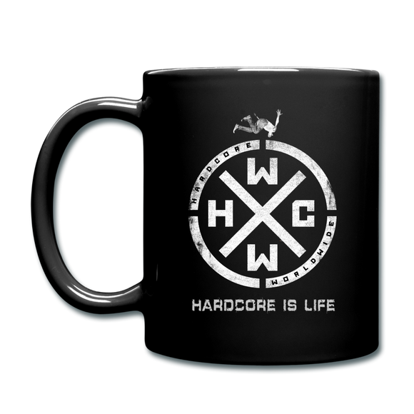 Hardcore is Life Black Mug - Official - black