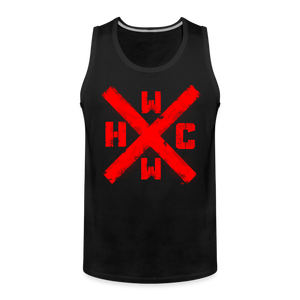 HCWW XSwords-Official Men’s Red Logo Tank Top - black