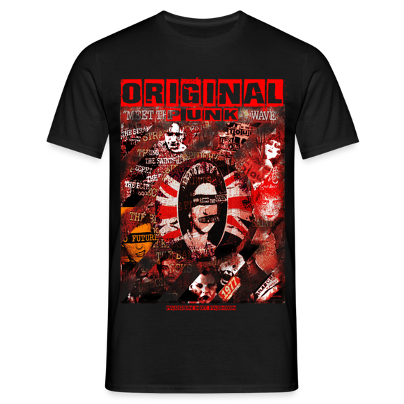 Original Punk T-Shirt Exclusive design! - black