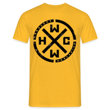 HCWW HARDCORE WORLDWIDE T Shirt - Official From EU - yellow
