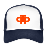 The Peace Project Orange - Trucker Cap - white/navy