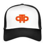 The Peace Project Orange - Trucker Cap - white/black