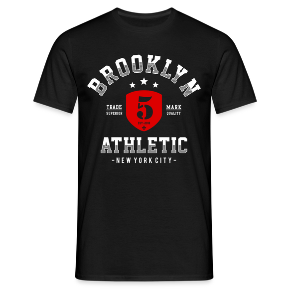 Brookly Athletic Men's T-Shirt - black