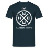 HARDCORE IS LIFE Official Men's T-Shirt - navy
