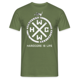 HARDCORE IS LIFE Official Men's T-Shirt - military green
