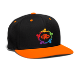 TPP Community Contrast Snapback Cap - black/neon orange