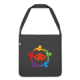 TPP Community Shoulder Bag made from recycled material - heather black