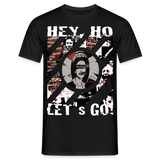 Hey Ho Lets Go T-Shirt - black