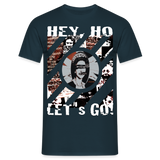 Hey Ho Lets Go T-Shirt - navy